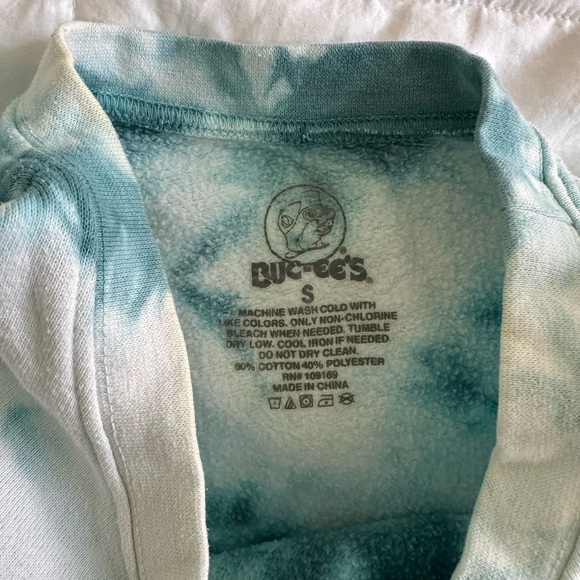 Vintage Buc-ees Tie Dye Crewneck Sweatshirt size Small - Picture 8 of 8